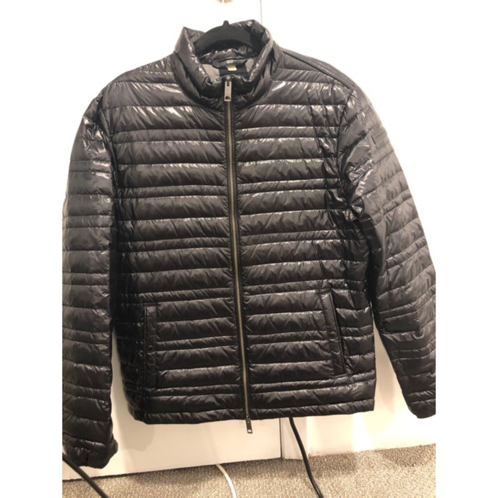Black Burberry Jacket Size L